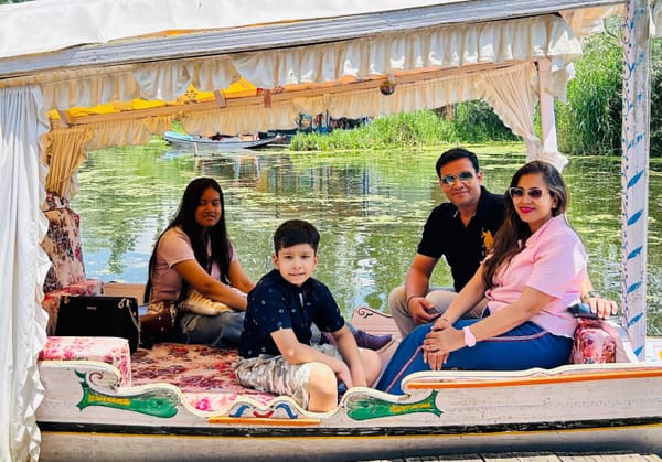 Awasthi Family’s Dreamy Journey Through Kashmir’s Paradise with Thrillophilia