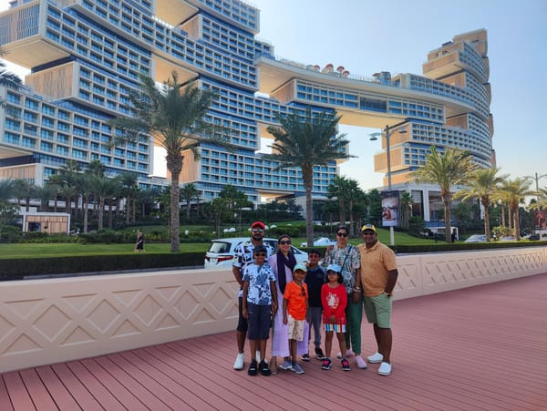 Of Laughter and Satire- Arun’s Heartwarming Family trip to Dubai